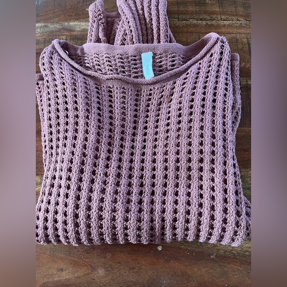 Wishlist Women's Mauve Knit Sweater - Picture 2 of 2